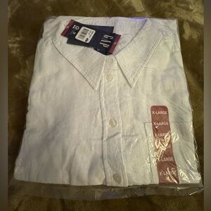 GAP Classic White Linen Shirt NWT